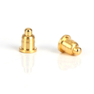 SMT Tipo Pogo Pin 2mm Oro Palted SUS304 Pogo Pin molla