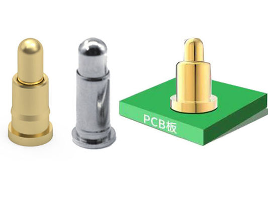 Collettore Pogo Pin in ottone 1A Precisione di corrente nominale lavorata attraverso pin Pogo a fori