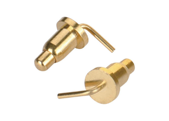 Tipo di piegatura personalizzato Pogo pin a molla per connettori Pogo pin da 2,54 mm