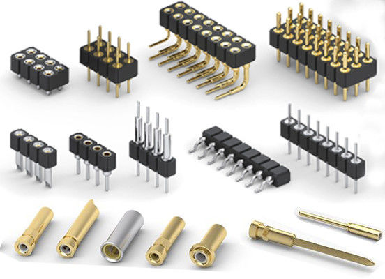 1.27mm 2.0mm 2.54mm Testa di pin rotondo connettore PCB Testa di pin lavorato SMT Tipo