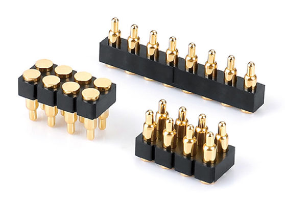 6 Pin Pogo Pin Connector con contatto di molla Facile manutenzione e sostituzione