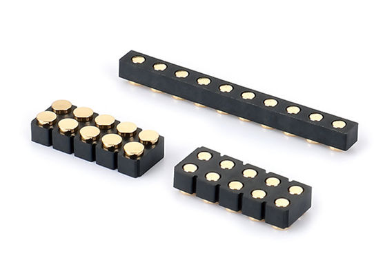 6 Pin Pogo Pin Connector con contatto di molla Facile manutenzione e sostituzione