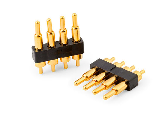 2.54mm Pitch Pogo Pin Connectors H7.75mm caricato a molla per interconnessione PCB