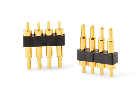 2.54mm Pitch Pogo Pin Connectors H7.75mm caricato a molla per interconnessione PCB