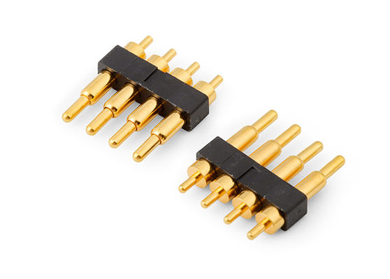 2.54mm Pitch Pogo Pin Connectors H7.75mm caricato a molla per interconnessione PCB