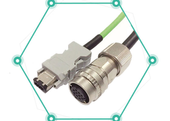 Un tocco bloccante CM10 connettore circolare 2 pin 10 pin angolo destro Crimp filo di presa