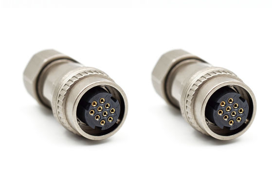 Filtro di saldatura ad angolo destro, connettore circolare, 10 pin per il cavo servofreno