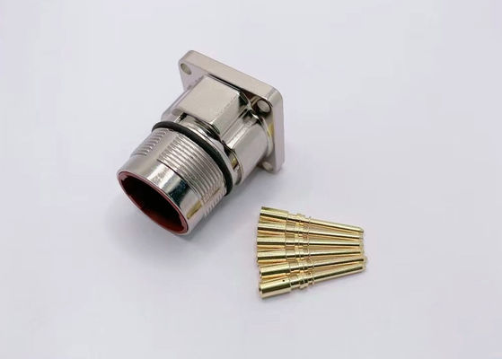 M23 Power Circular Wire Connector 6 Pin Servo Encoder Femminile Maschio Crimp Wire Plug