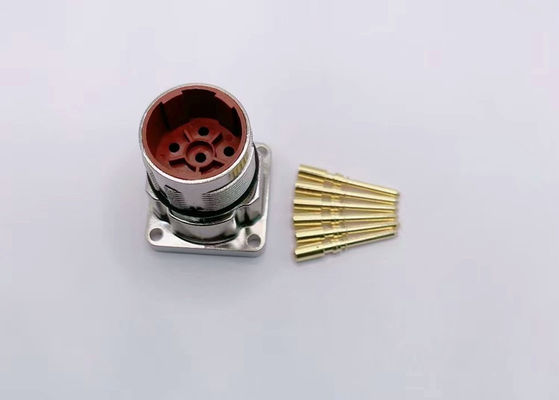M23 Power Circular Wire Connector 6 Pin Servo Encoder Femminile Maschio Crimp Wire Plug