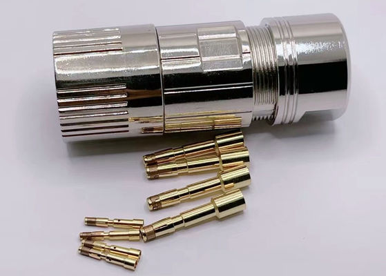 M23 Power Circular Wire Connector 6 Pin Servo Encoder Femminile Maschio Crimp Wire Plug