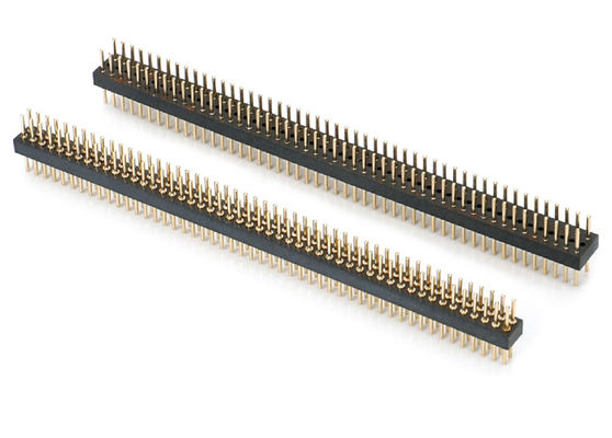 1.27mm 2.0mm 2.54mm Testa di pin rotondo connettore PCB Testa di pin lavorato SMT Tipo
