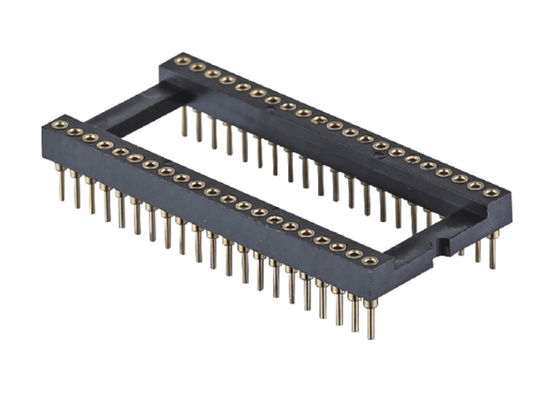 Capo di pin rotondo meccanizzato SMT Tipo PCB H3.0mm 6 pin - 64 pin Socket IC