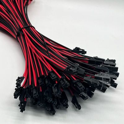 Connettore femminile Molex 2,54 mm 2p al terminale rotondo M4 con cavo del filo UL1007 22AWG Cavo