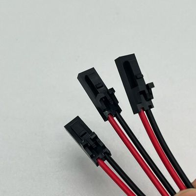 Connettore femminile Molex 2,54 mm 2p al terminale rotondo M4 con cavo del filo UL1007 22AWG Cavo