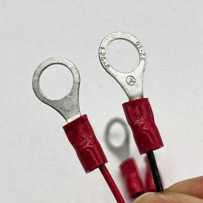 Connettore femminile Molex 2,54 mm 2p al terminale rotondo M4 con cavo del filo UL1007 22AWG Cavo