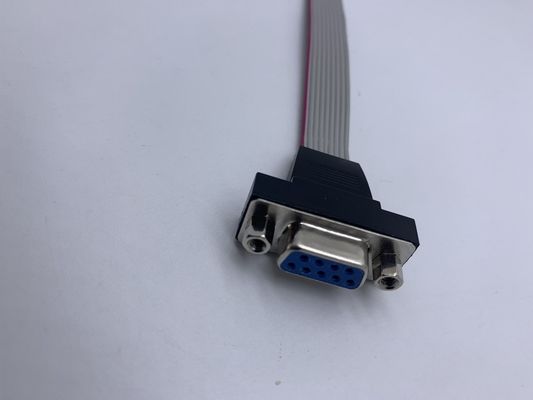 D-sub DB9 a FC-10p 2.54mm Flat Ribbon Cable Maschio femmina a 10 26 Pin IDC connettore
