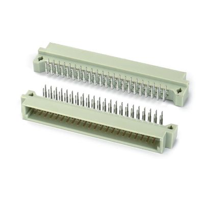 DIN 41612 connettore 2 fila 10 pin pin femminile dritto attraverso il foro 2x5 passo 2,54 mm DIP