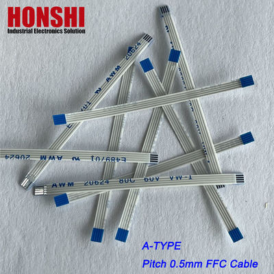 Connettori a flessione piatta AWM 20624 Gruppo cavo a nastro piatto a 4 pin a 4 pin a 4 pin