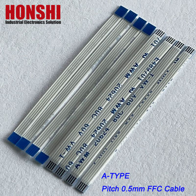 Cable Flexible Flat Cabling Harness 0.5MM Pitch 4P-68P Reverse 60/100/150/200MM FFC Cable