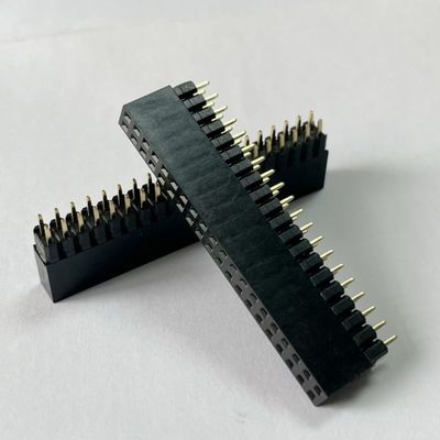 2,54 mm a doppia riga del passo H8,5 mm Connettore del perno femmina Pin Female Connettore