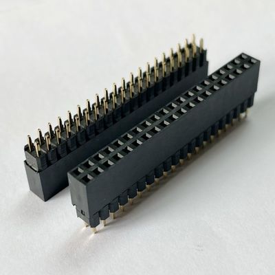 2,54 mm a doppia riga del passo H8,5 mm Connettore del perno femmina Pin Female Connettore
