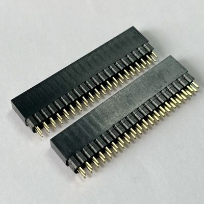 2,54 mm a doppia riga del passo H8,5 mm Connettore del perno femmina Pin Female Connettore