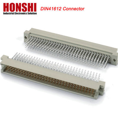 5.08mm DIN 41612 connettore 2 file 15P femmina tipo di alimentazione PCB verticale femmina 7+8 P 15Pin