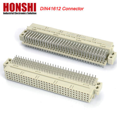 DIN 41612 Quattro file inline 128 pin DIN41612 connettore PCB in ottone Attuale applicazione