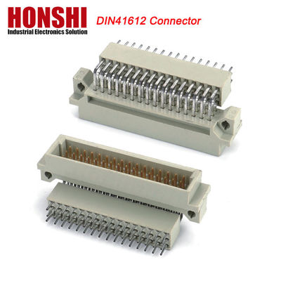 DIN 41612 Quattro file inline 128 pin DIN41612 connettore PCB in ottone Attuale applicazione