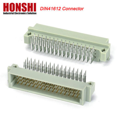 Euro Din 41612 connettore 3 righe intestazione della spina maschile connettori Eurocard 48 pin angolo destro