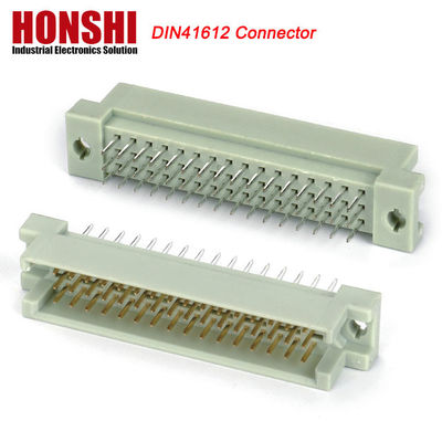 Euro Din 41612 connettore 3 righe intestazione della spina maschile connettori Eurocard 48 pin angolo destro