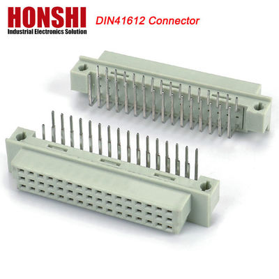 Euro Din 41612 connettore 3 righe intestazione della spina maschile connettori Eurocard 48 pin angolo destro