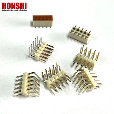 2.54mm Pin Header Dual Row 4 6 10 20 40P Male Header Connector PCB Pin Strip Bianco Opzione