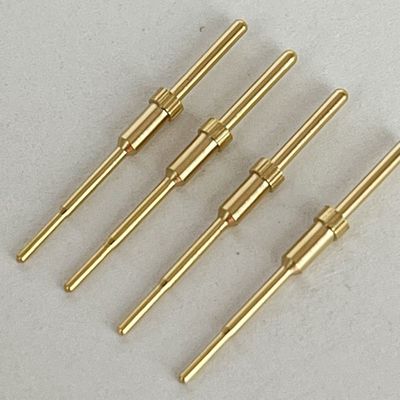 Pini terminali in ottone personalizzati per il connettore dei perni di tornitura CNC