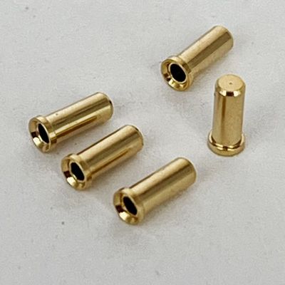 2.32mm connettore circolare contatti crimp femminile pennello di ottone pin di connettore placcato oro