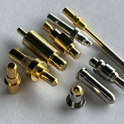 Pogo Pin Connector Spring 1A 3A 10A Oro Rame M8 M4 M3 M2 Cerniera di prova del filo conduttivo