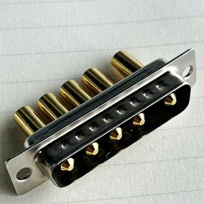 5w5 Dusb Pcb Maschio Dip Maschio Combo Dsub Rf Coaxial 9w4 Power 7w2 Alta corrente D Sub Db 8w8 40a connettore