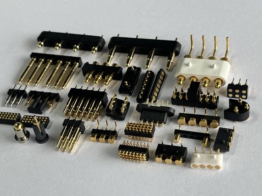 Connettore Pogo Magnetico a Molla SMT SMD 2 4 5 6 8 10MM Pin Personalizzato C6801 con Molla SUS304