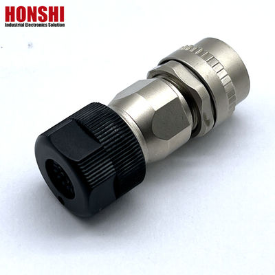 DDK CM10 serie connettore impermeabile maschio femmina con guscio in lega di zinco 2 pin / 10 pin terminali in rame e design durevole