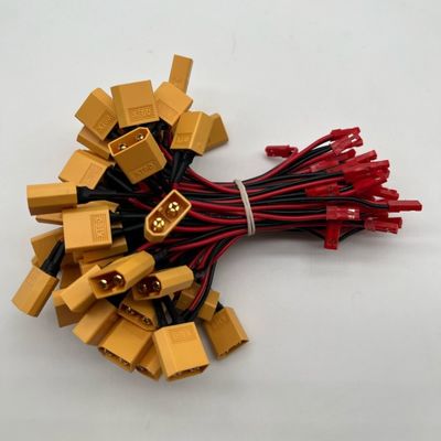 OEM Cable Amass Female To Male XT30 XT60 XT90 Cablaggio Arnesio Assemblaggio cavo di estensione con connettore JST XH SM