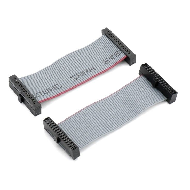 1.27mm Nastro di passo Flat Cable Assembly Nastro IDC Connector Cable 20 Pin Wire Harness
