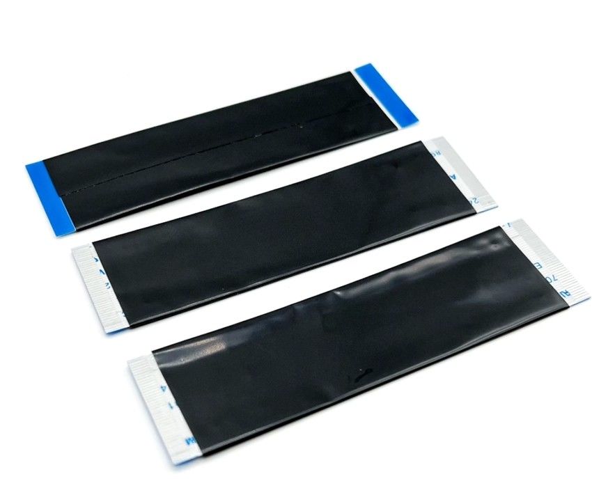 6 pin Flat FFC Ribbon Cable 15cm Same Side Awm 20624 80c 60V Tensione nominale