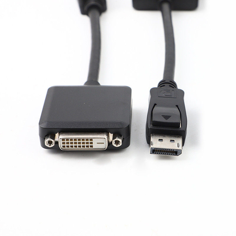 DP Maschio a DVI Femminile Adapter Cable 200mm Oro Palted Per PC TV connessione elettronica