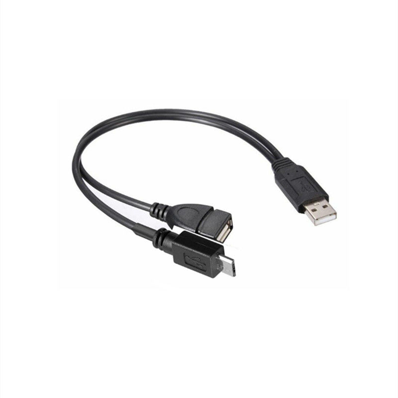 USB 2.0 Splitter da maschio a femmina Micro B Cable USB C Placcato in oro per telefoni cellulari