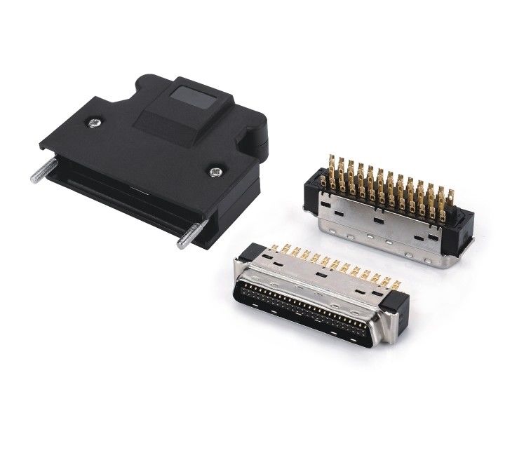 SCSI Connector 14 20 26 36 50pin Solder Maschio SCSI Connector con viti Tipo