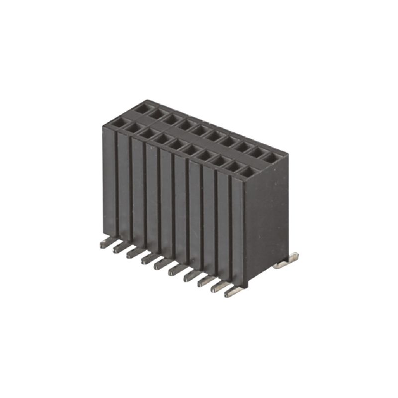 1.27x2.54mm H8.5mm Femmina Board To Board connettore di alimentazione SMT Tipo 100 connettore a spillo