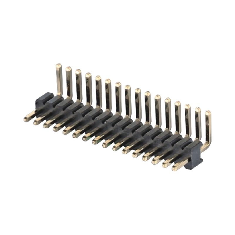 1.27mm Pitch Right Angle Board To Board connettore 2 - 50 pin connettore pin di testa in ottone