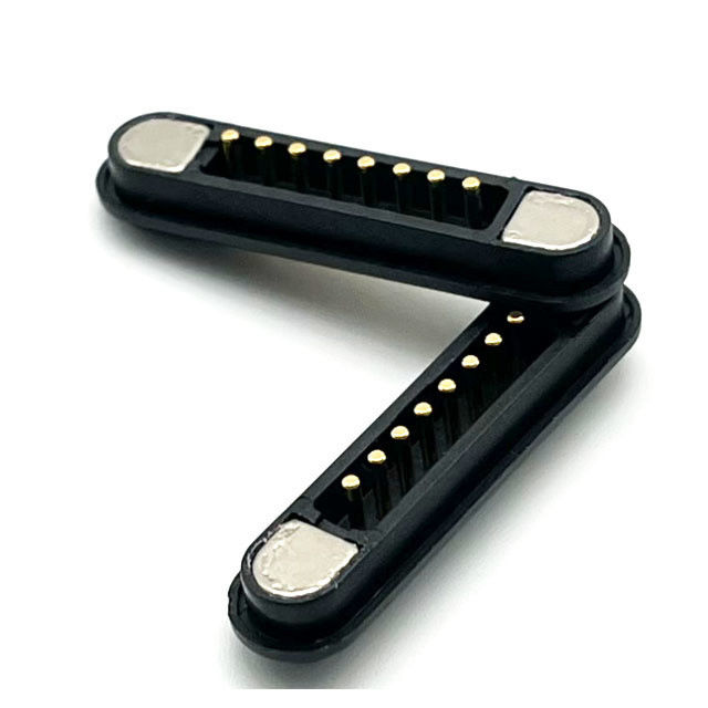 Connettore magnetico a 8 pin maschio femmina Pogo Pin Connector per schede PCB