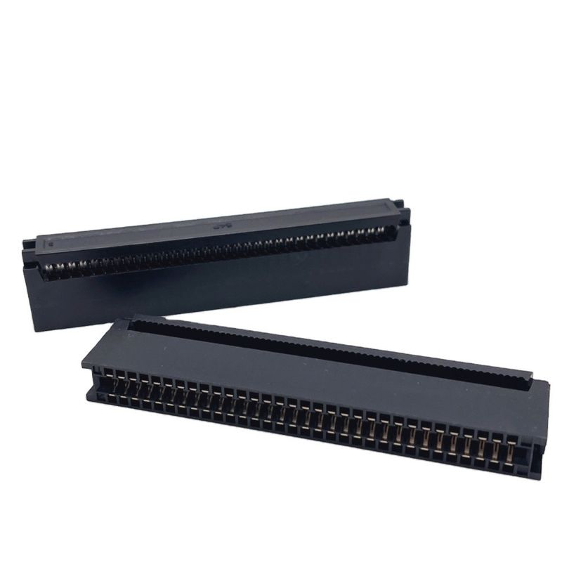 UL2651 28AWG card edge connector 10 - 64 pin ribbon cable connector 2,54mm pitch