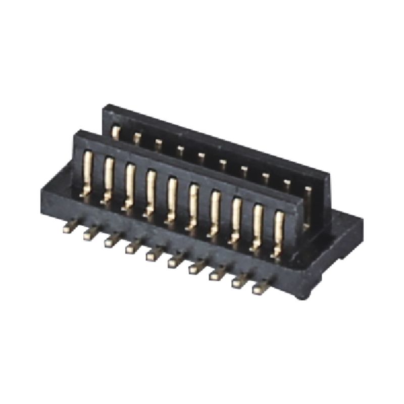 0.8mm Pitch BTB Connector 10 - 100 Pin High Speed Male Connector Fosforo Bronzo